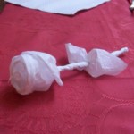 napkin flower